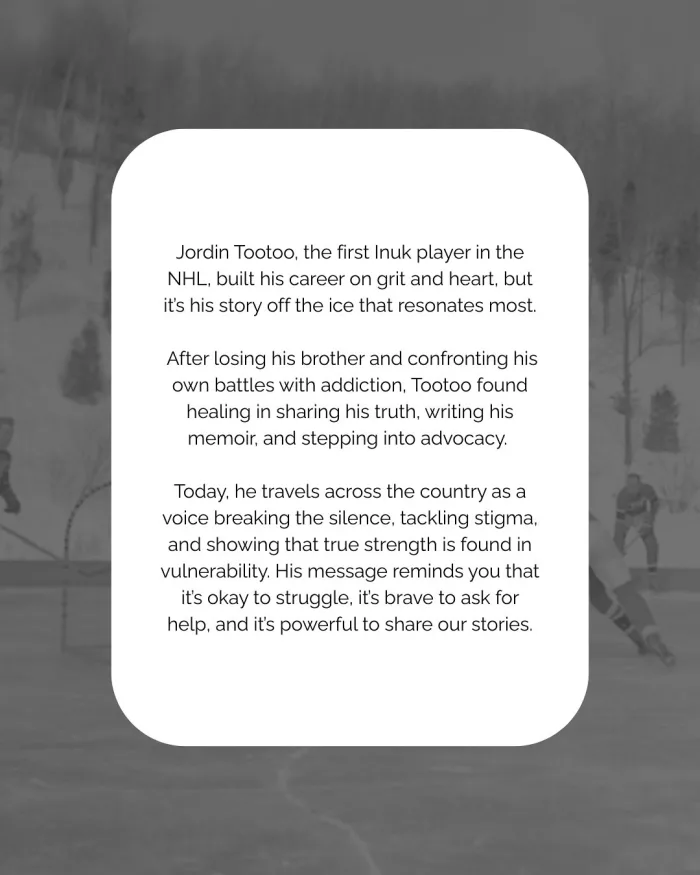 Jordin-Tootoo-open-ice-nhl-mental-health-mental-performance-barb-egan-speaking-sports-psychology-alive-counselling-kelowna-hockey-testimonial